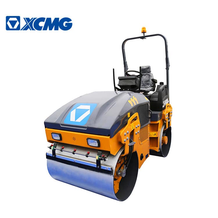 XCMG Official XMR303 China 3 Ton Mini Double Drum Vibratory Road Roller Compactor
